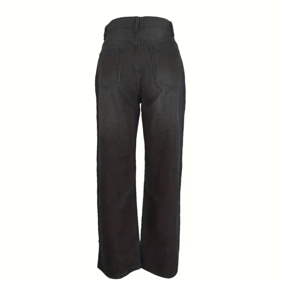 Retro Style Loose Fit Straight Jeans - Picture 2 of 5